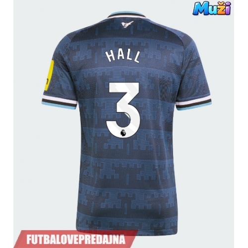Lacne Muži Futbalové dres Newcastle United Lewis Hall #3 2026-27 Krátky Rukáv - Preč
